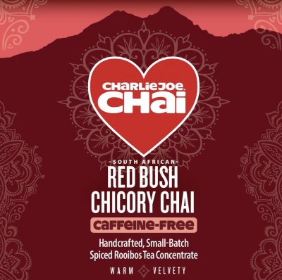 CharlieJoe Chai Red Bush Chicory (Caffeine-free Concentrate) - 32 oz.