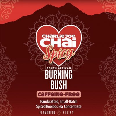 CharlieJoe Chai Burning Bush (Spicy Caffeine-free Concentrate) - 32 oz.