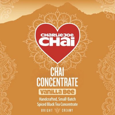 CharlieJoe Chai Vanilla Bee (Chai Concentrate) - 64oz
